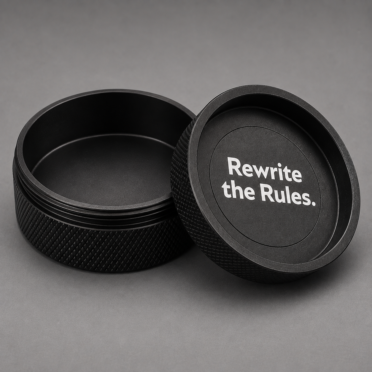 Nicotine Puck, open